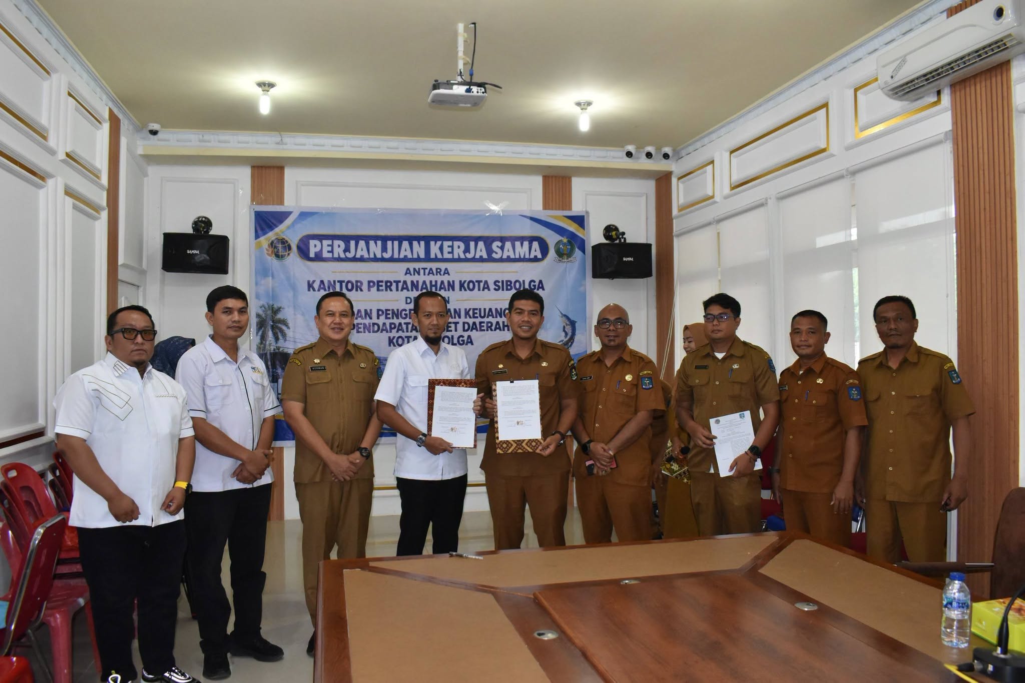 BPKPAD Kota Sibolga Perkuat Integrasi Data Pertanahan dan Perpajakan melalui Inovasi SINAULI
